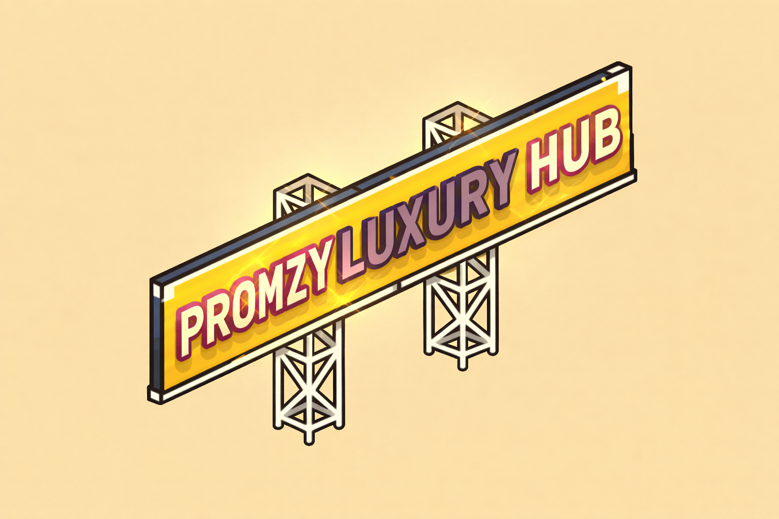 PROMZYS LUXURY HUB billboard