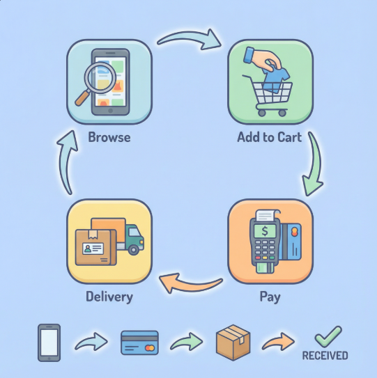 How Promzys Luxury Hub works animation