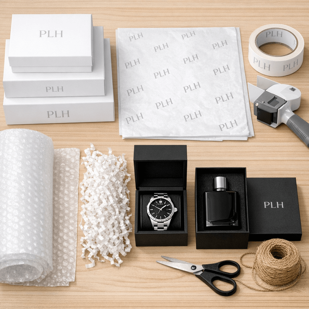 PLH packaging and boxes ready for dispatch